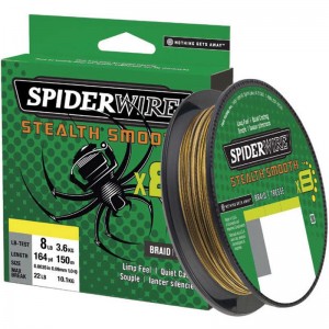 Spiderwire stealth® smooth8 camo 0.09 mm 150 mt - spiderwire