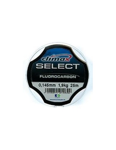 Climax Select filo terminale fluorcarbon 25 mt 0,285 mm